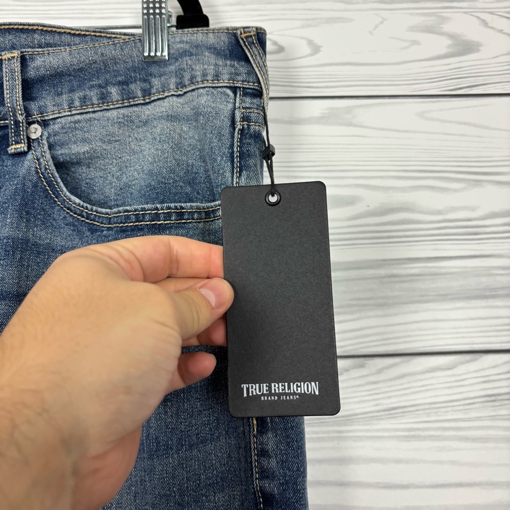 True Religion Men’s Ricky Relaxed Straight Jeans Size 36X34 NWT - Picture 7 of 16